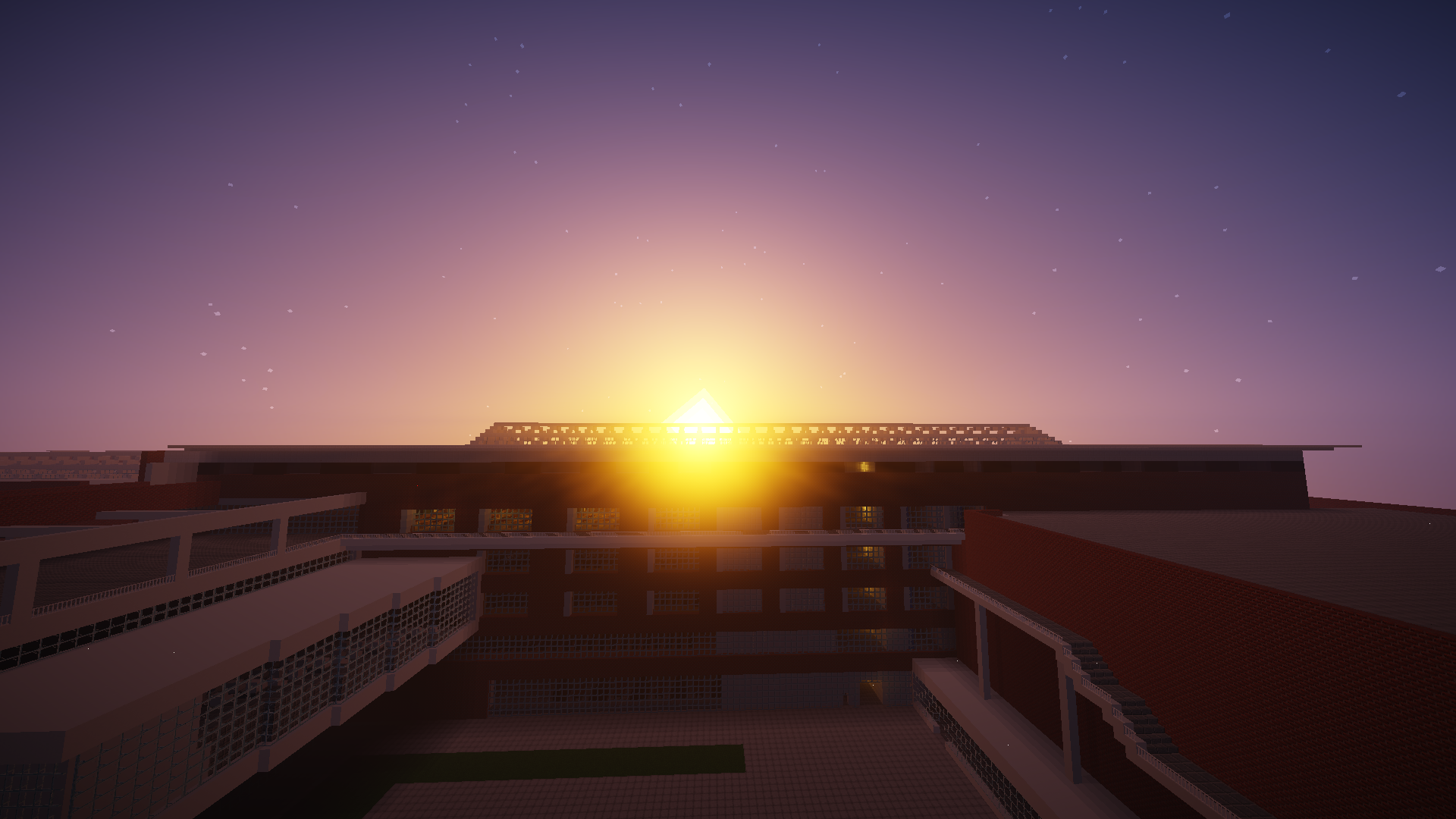 融和楼夕阳美景